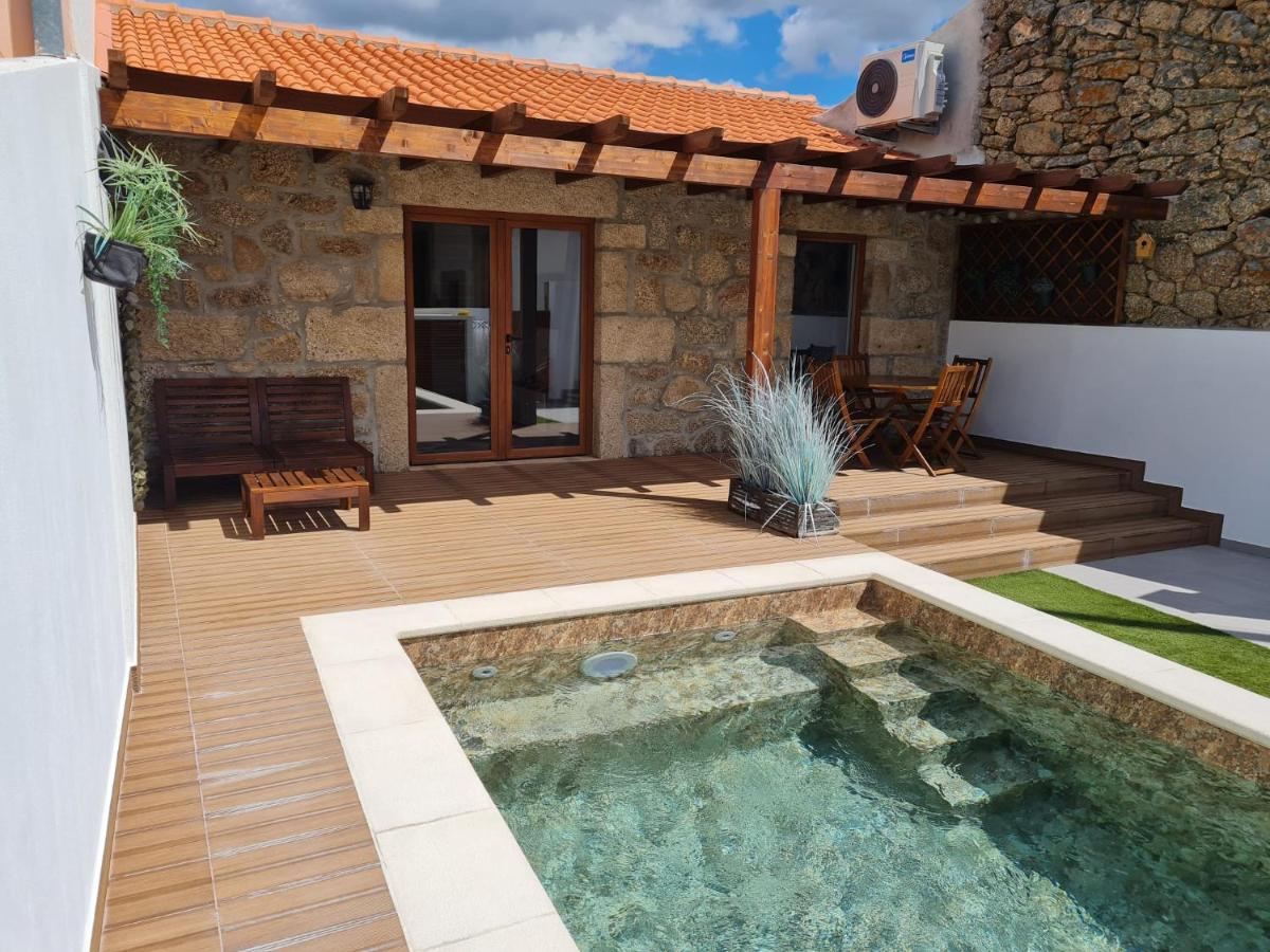 Villa Casa Da Capela, Casas Bem Haja. São Miguel de Acha Esterno foto